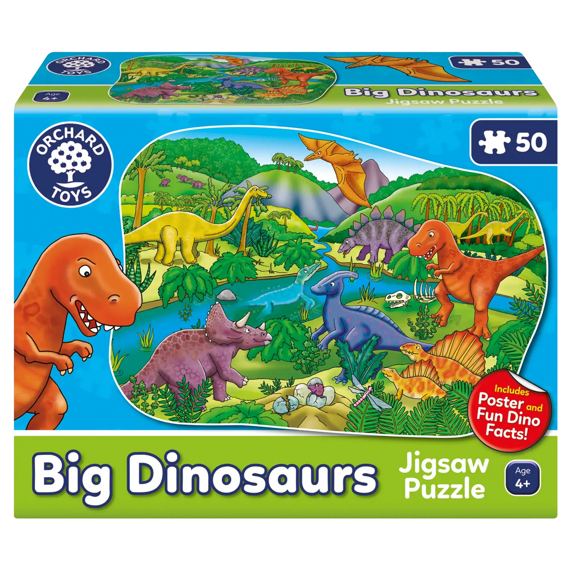 Orchard Toys Big Dinosaurs Jigsaw Puzzle 112