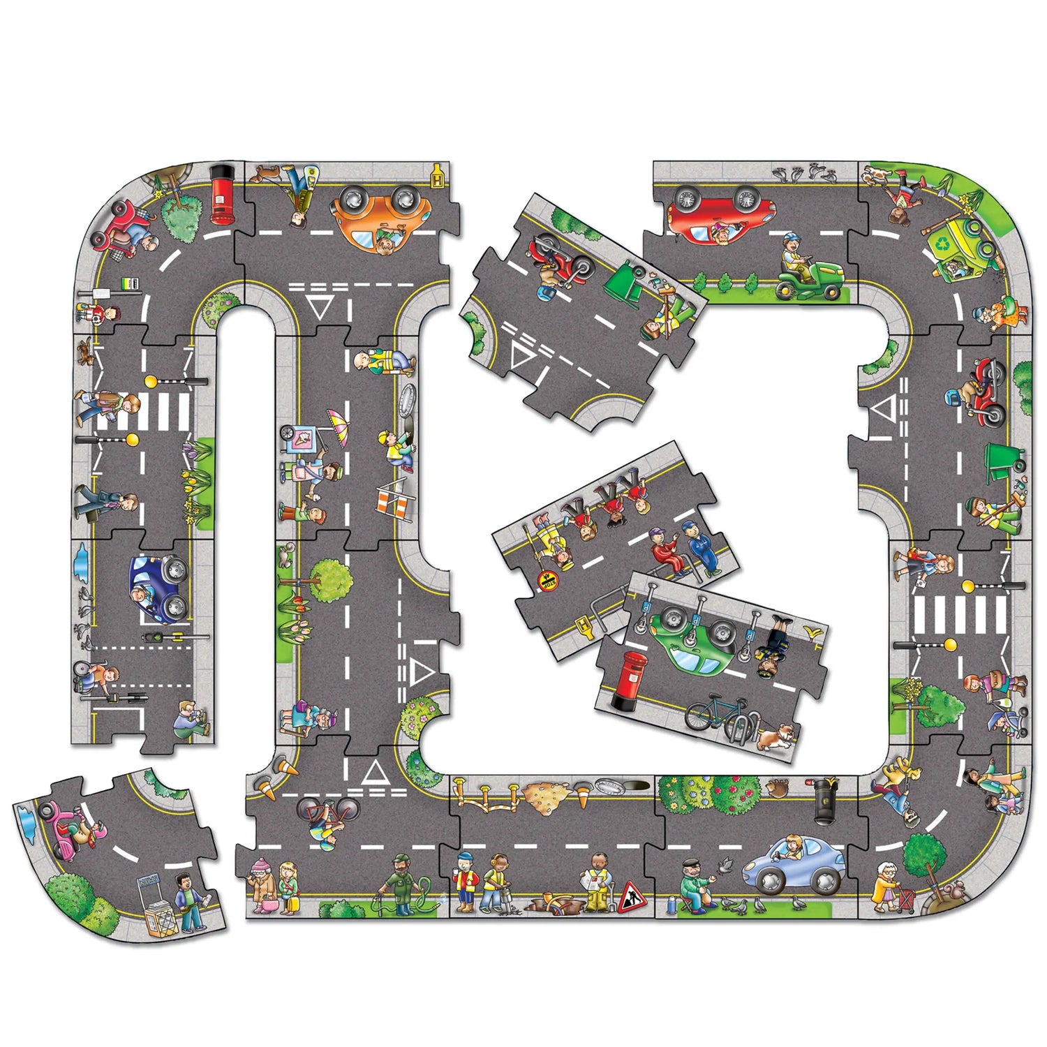 Orchard Toys Giant Road Jigsaw Puzzle 2