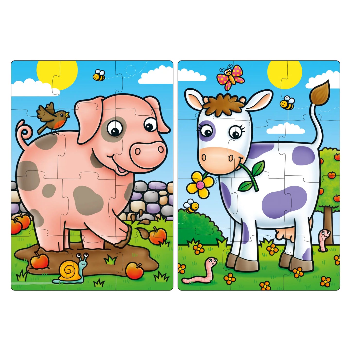 Orchard Toys First Farm Friends Jigsaw Puzzles 2