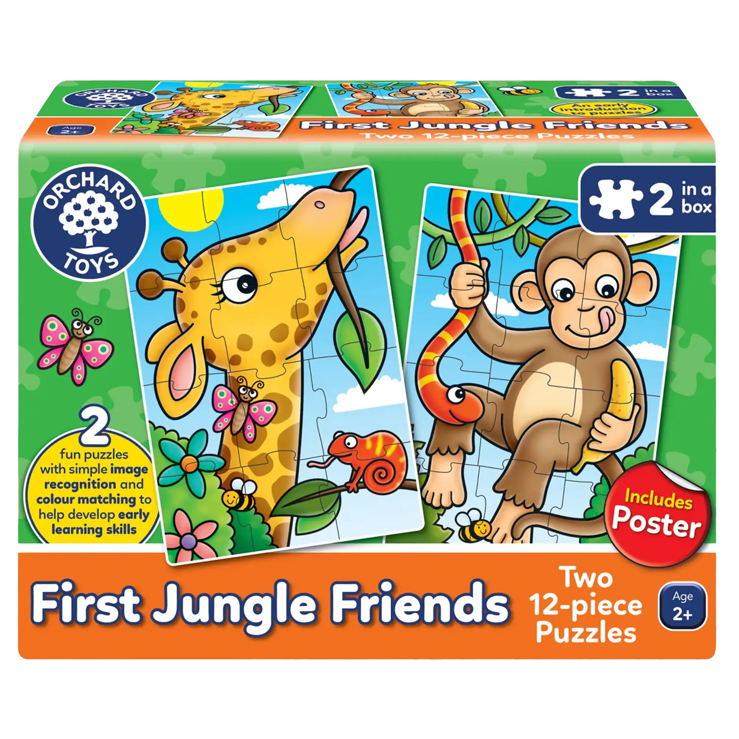 Orchard Toys First Jungle Friends Jigsaw Puzzles 163
