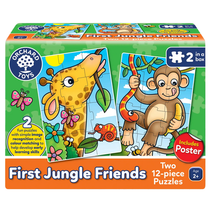 Orchard Toys First Jungle Friends Jigsaw Puzzles 163