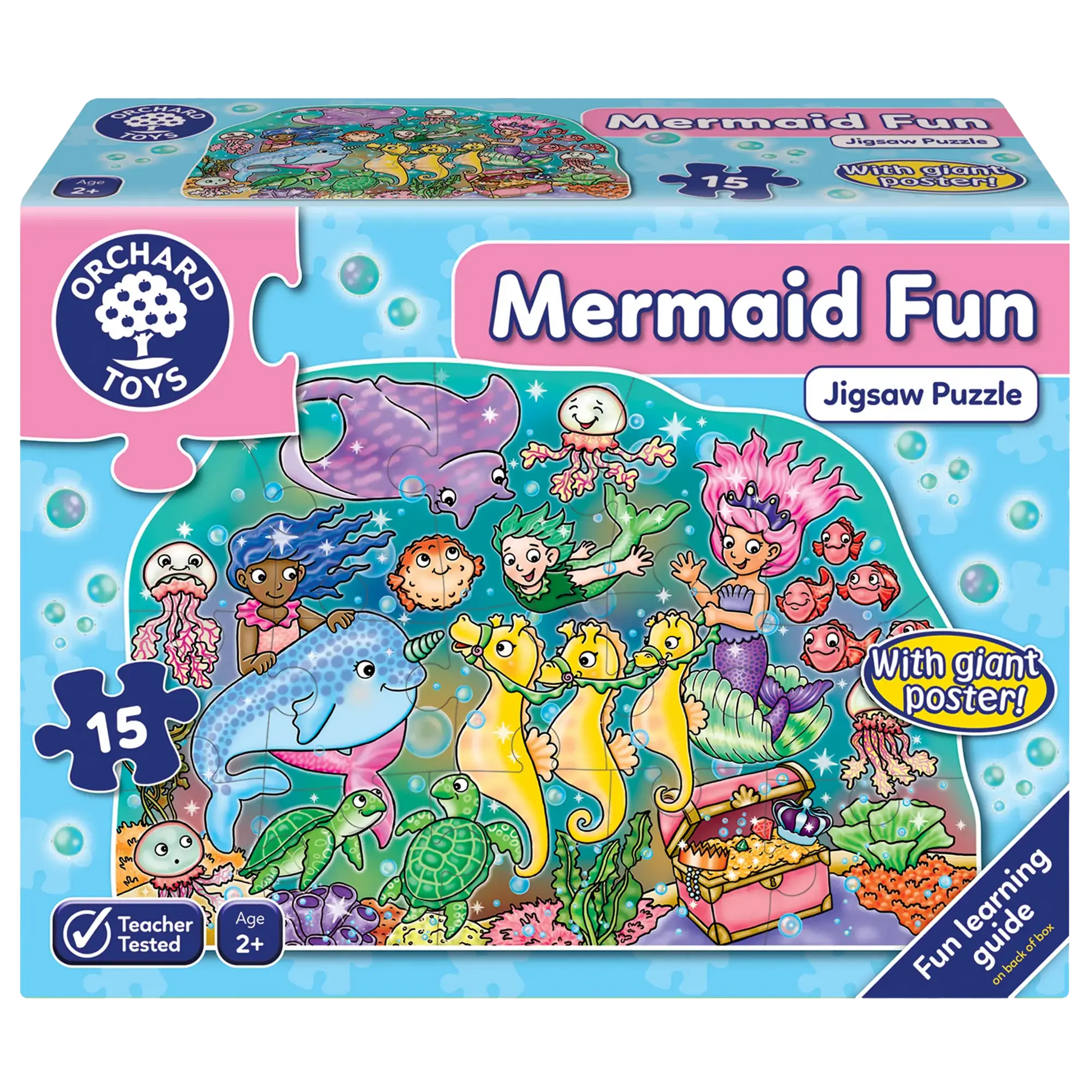 Orchard Toys Mermaid Fun Jigsaw Puzzle 162
