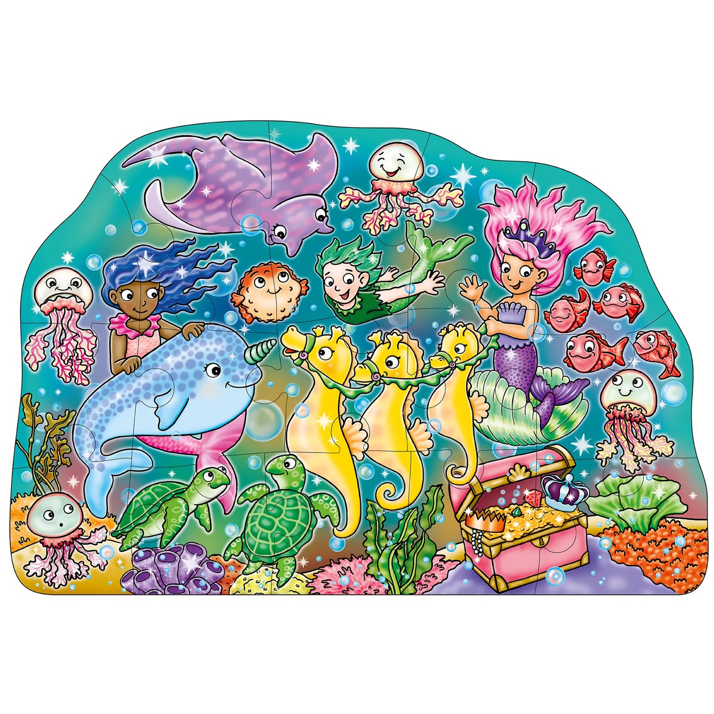Orchard Toys Mermaid Fun Jigsaw Puzzle 2
