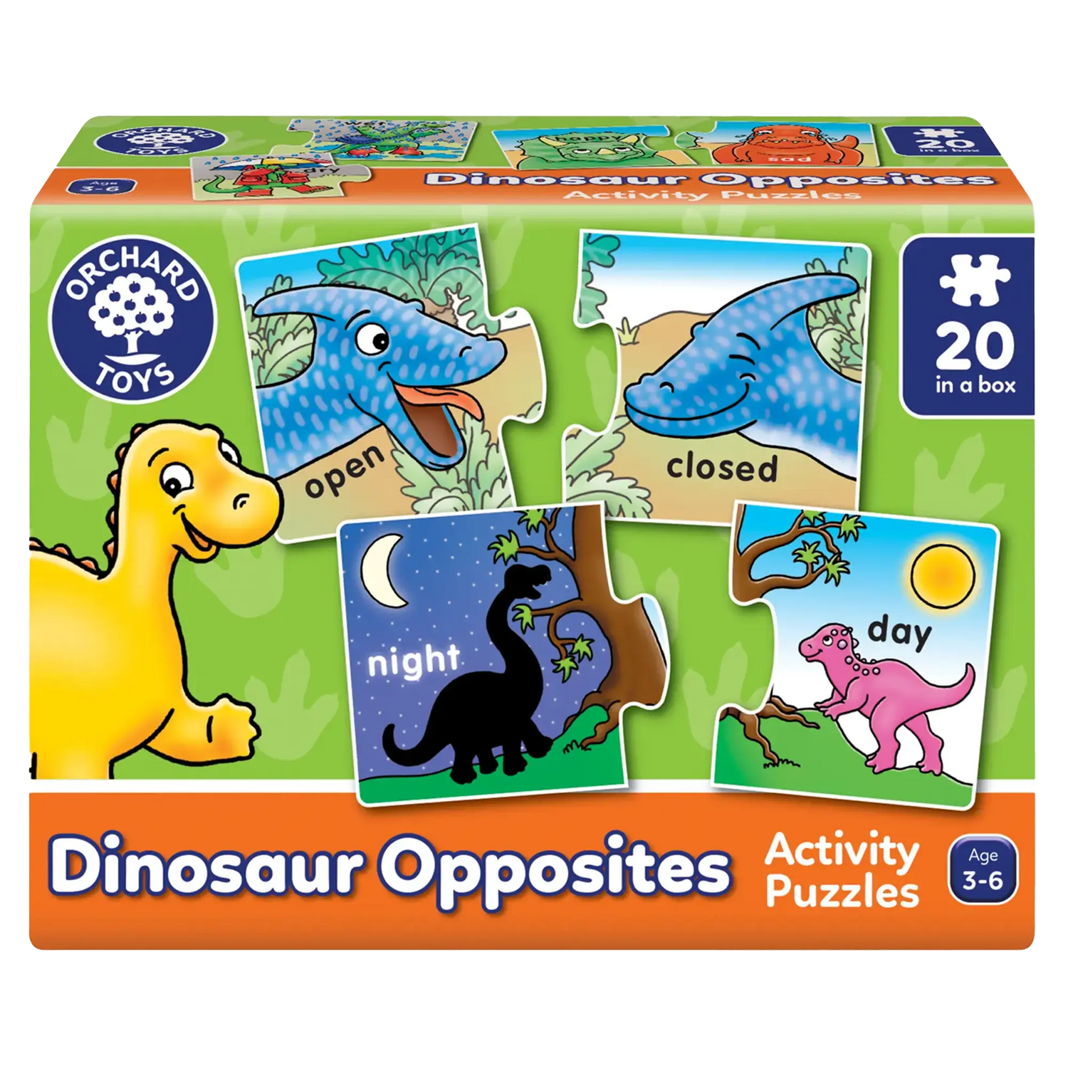 Orchard Toys Dinosaur Opposites Jigsaw Puzzles 165