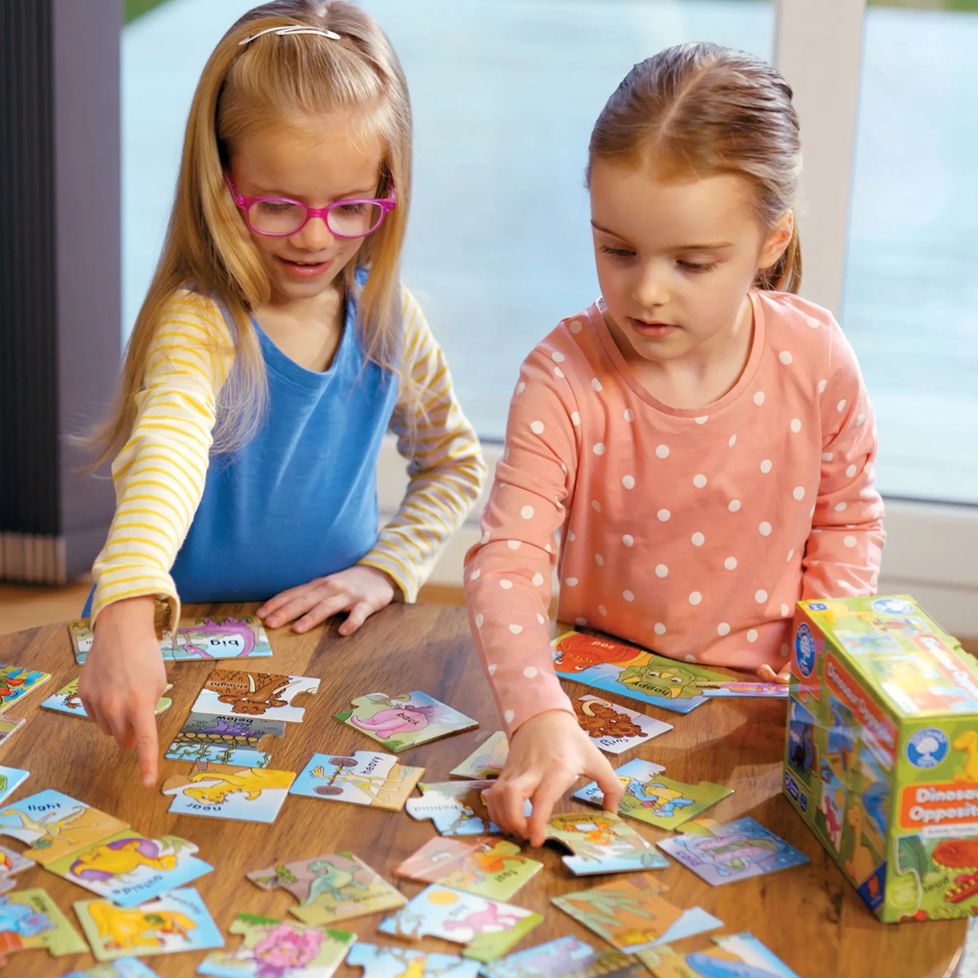 Orchard Toys Dinosaur Opposites Jigsaw Puzzles 3