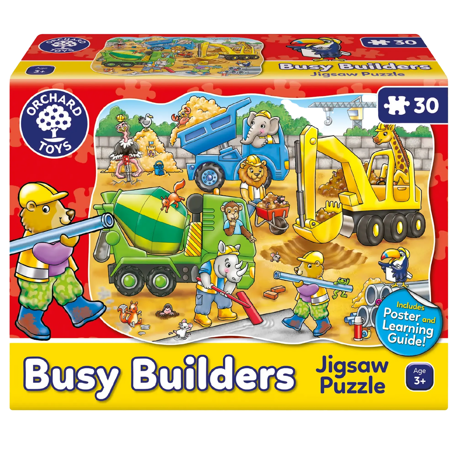 Orchard Toys Busy Builders Jigsaw Puzzle 230