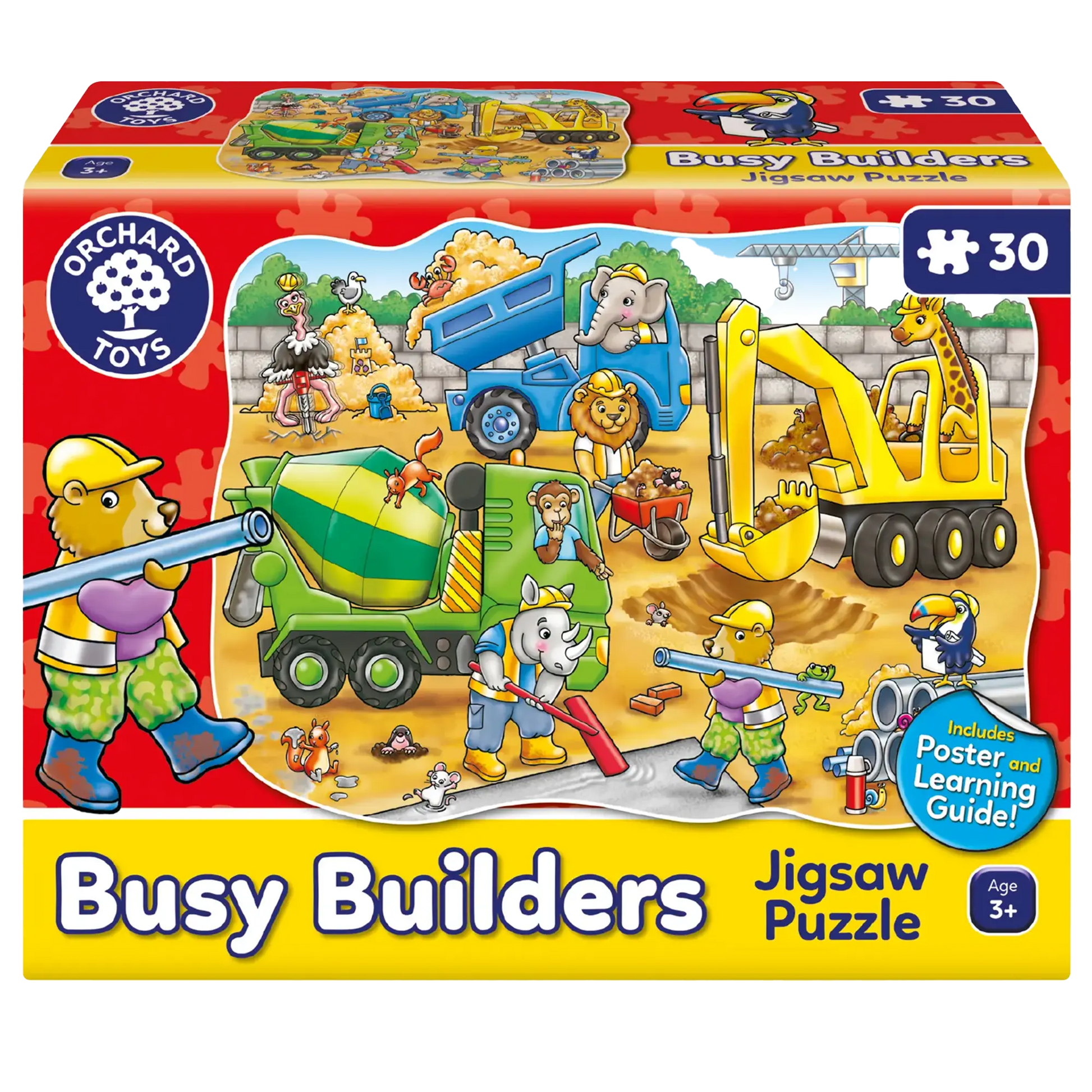 Orchard Toys Busy Builders Jigsaw Puzzle 230