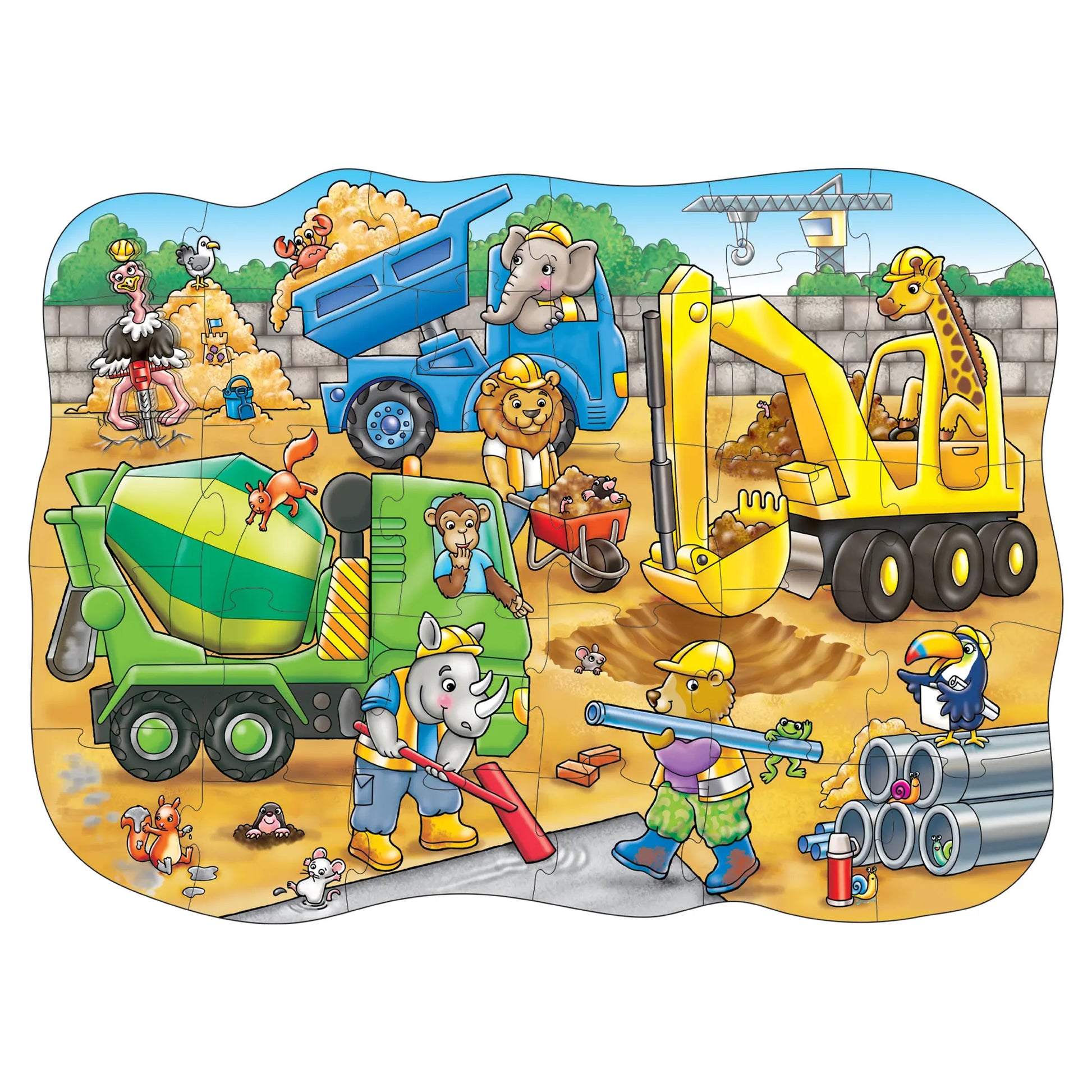 Orchard Toys Busy Builders Jigsaw Puzzle 2