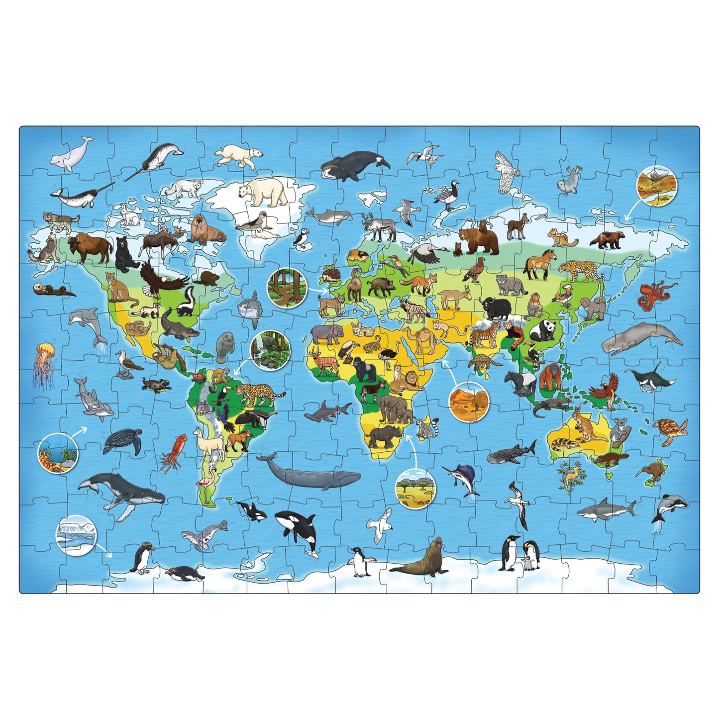 Orchard Toys Animal World Jigsaw Puzzle 2