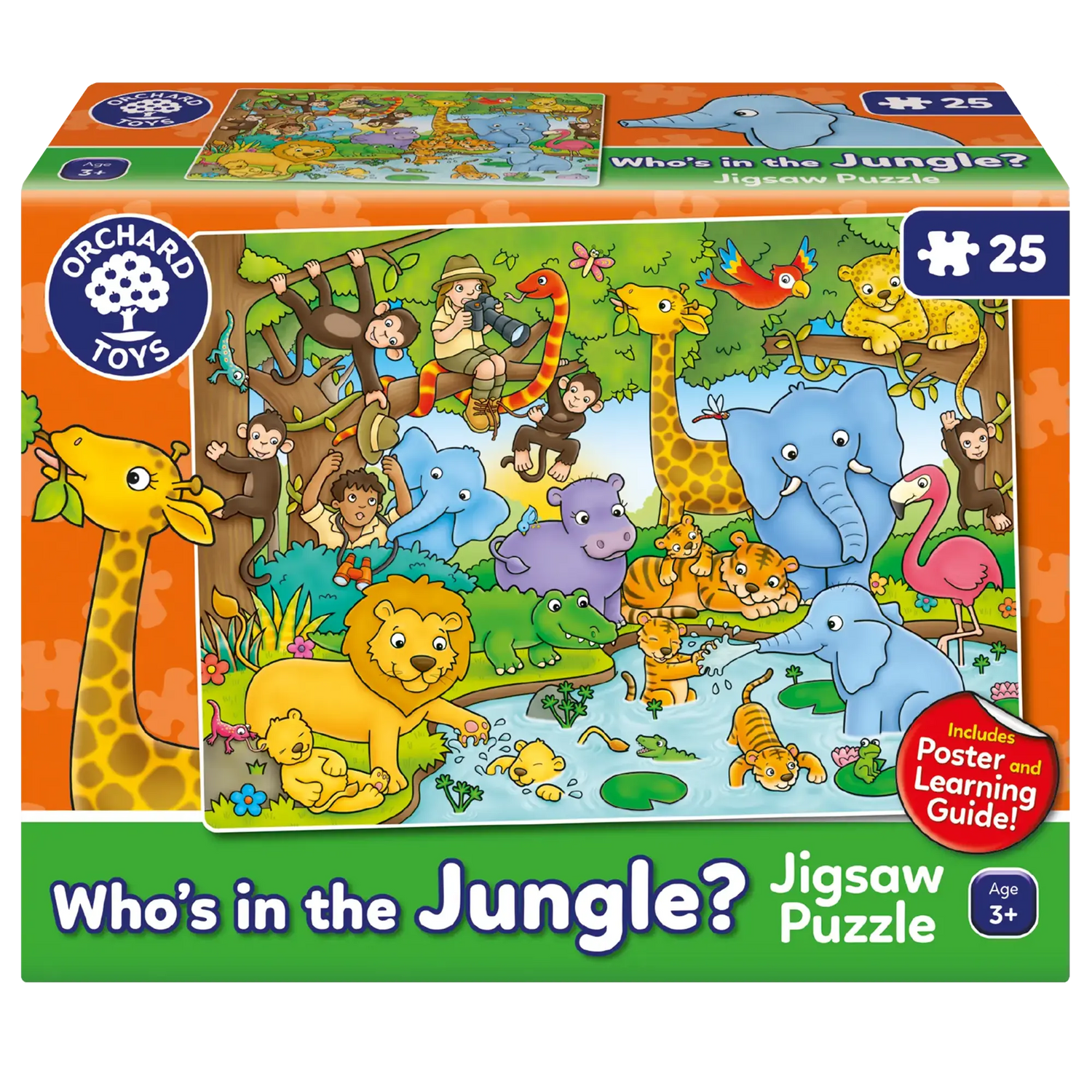 Orchard Toys Who's in the Jungle? Jigsaw Puzzle 46
