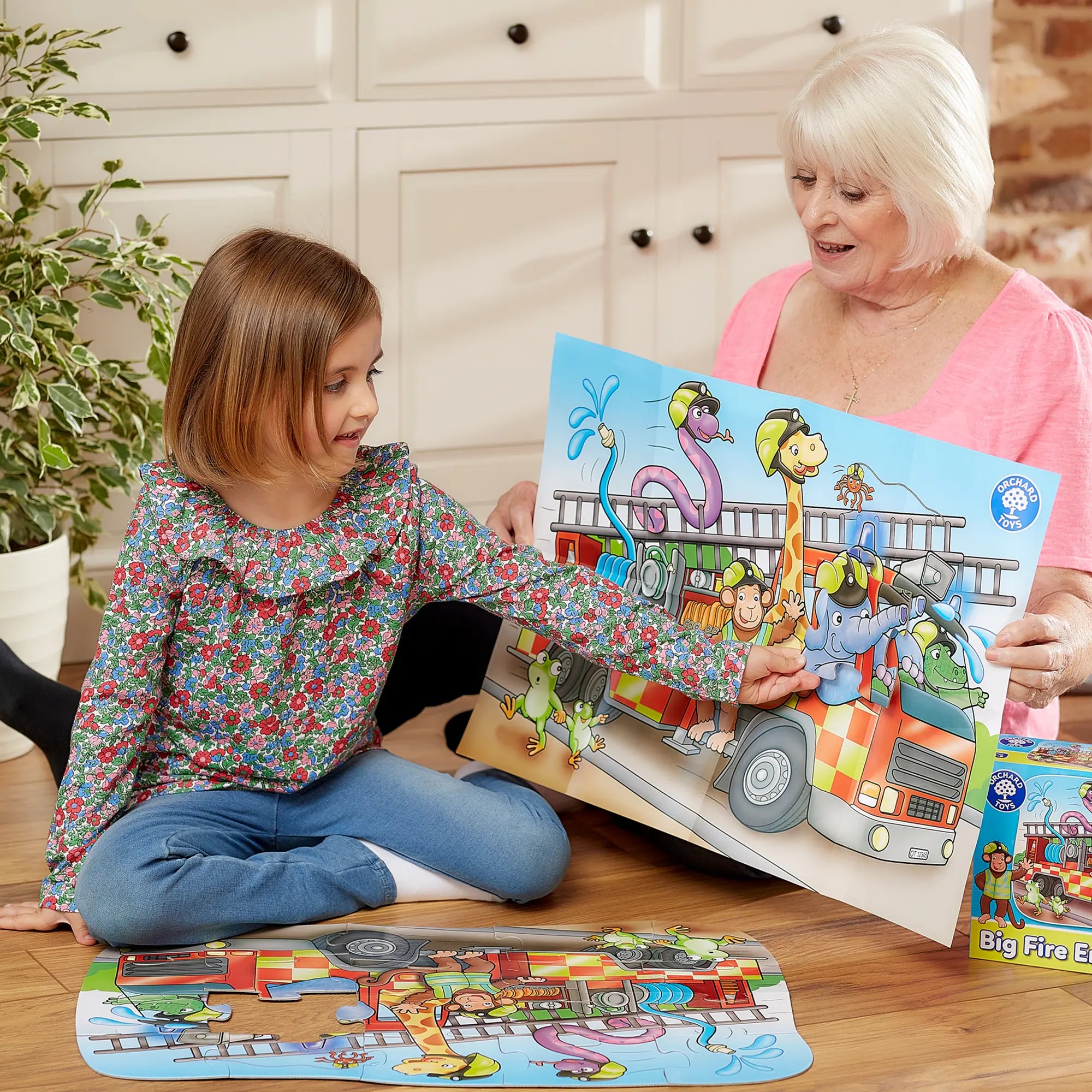 Orchard Toys Big Fire Engine Jigsaw Puzzle 1