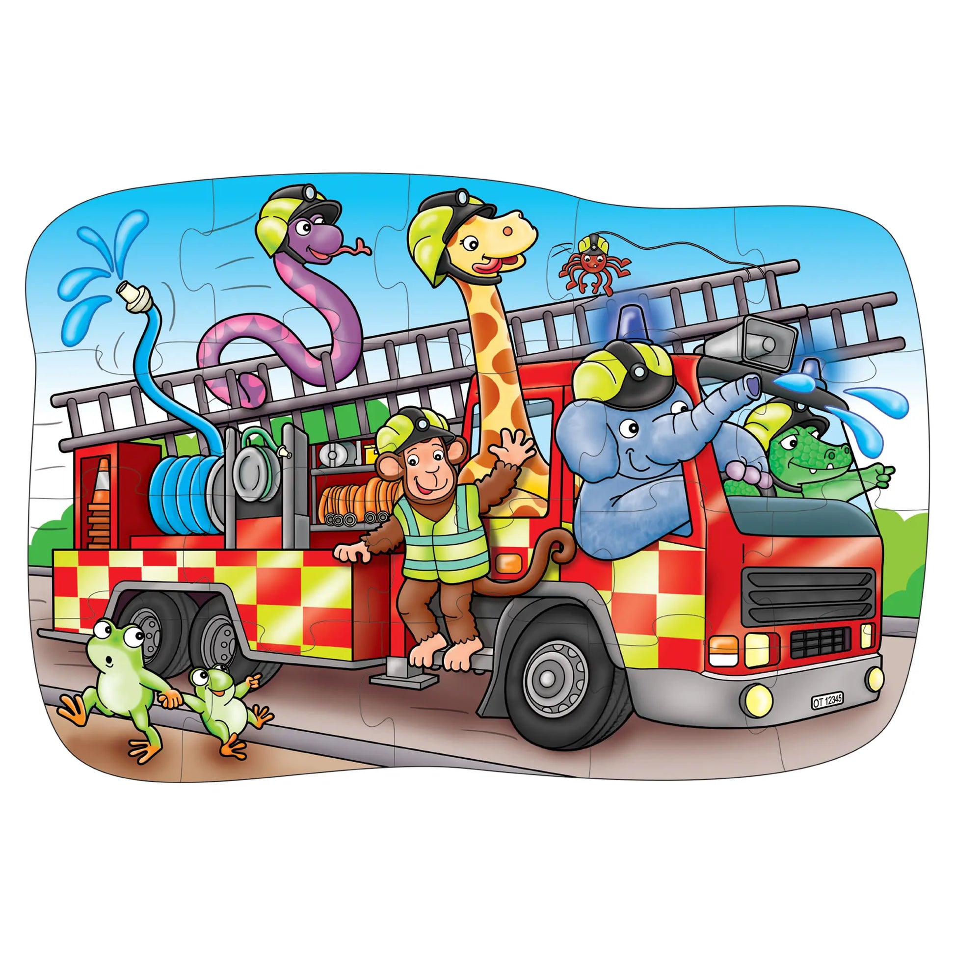 Orchard Toys Big Fire Engine Jigsaw Puzzle 2