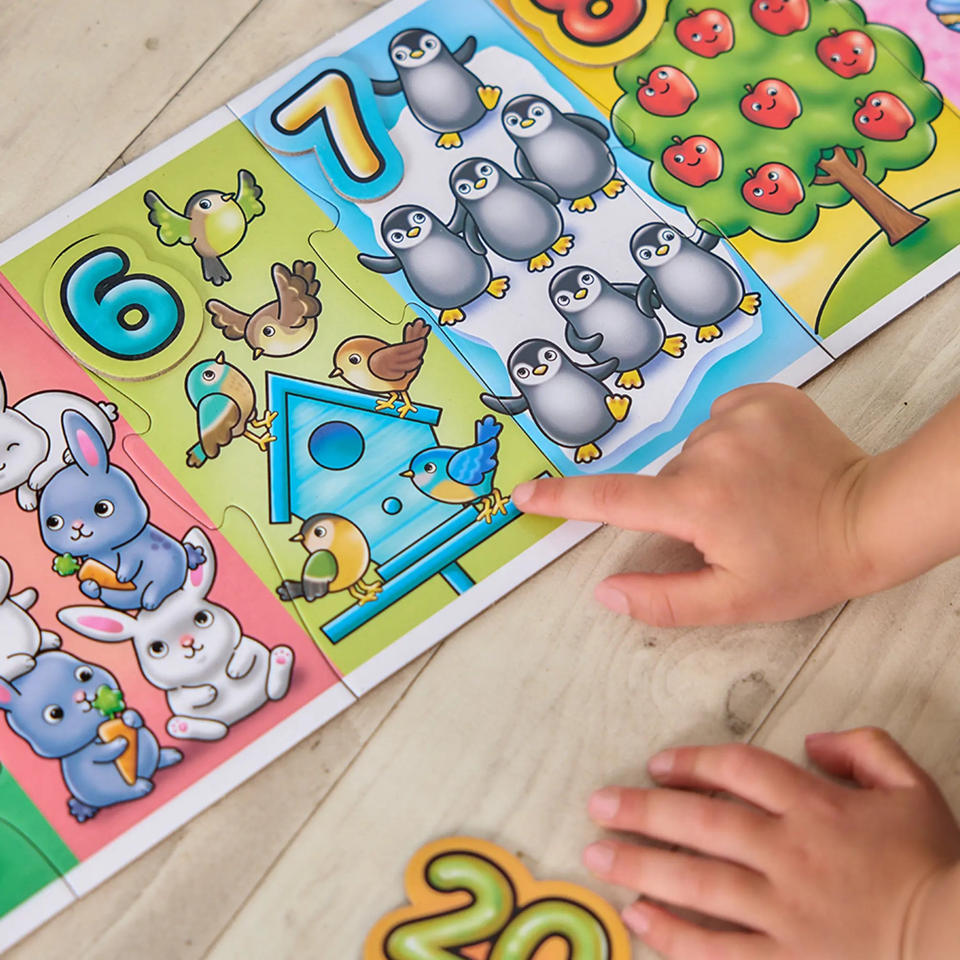 Orchard Toys Giant Number Jigsaw Puzzle 1