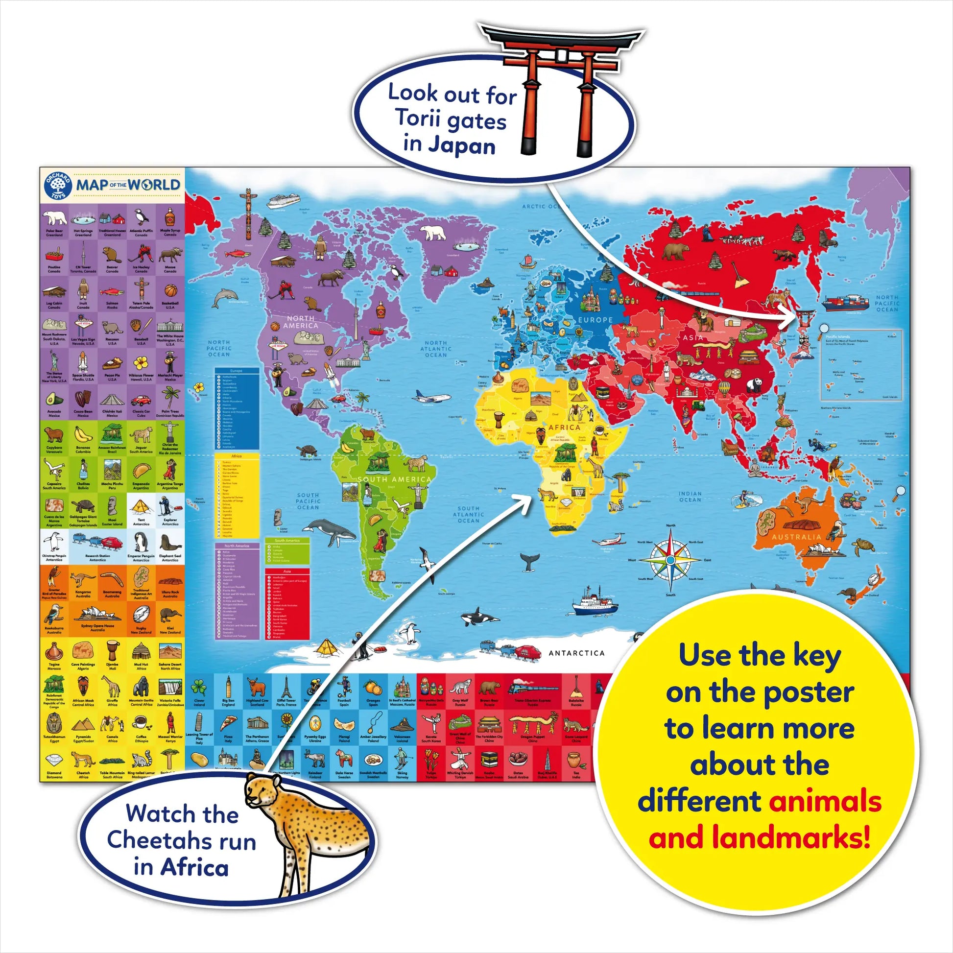 Orchard Toys Map of the World Jigsaw Puzzle 3