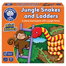 Orchard Toys Jungle Snakes & Ladders Mini Game 118