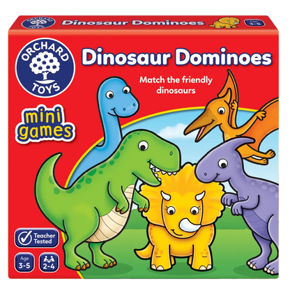 Orchard Toys Dinosaur Dominoes Mini Game 7