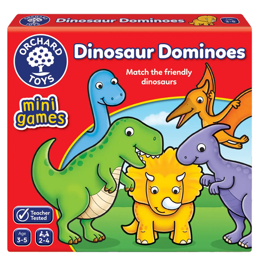 Orchard Toys Dinosaur Dominoes Mini Game 7