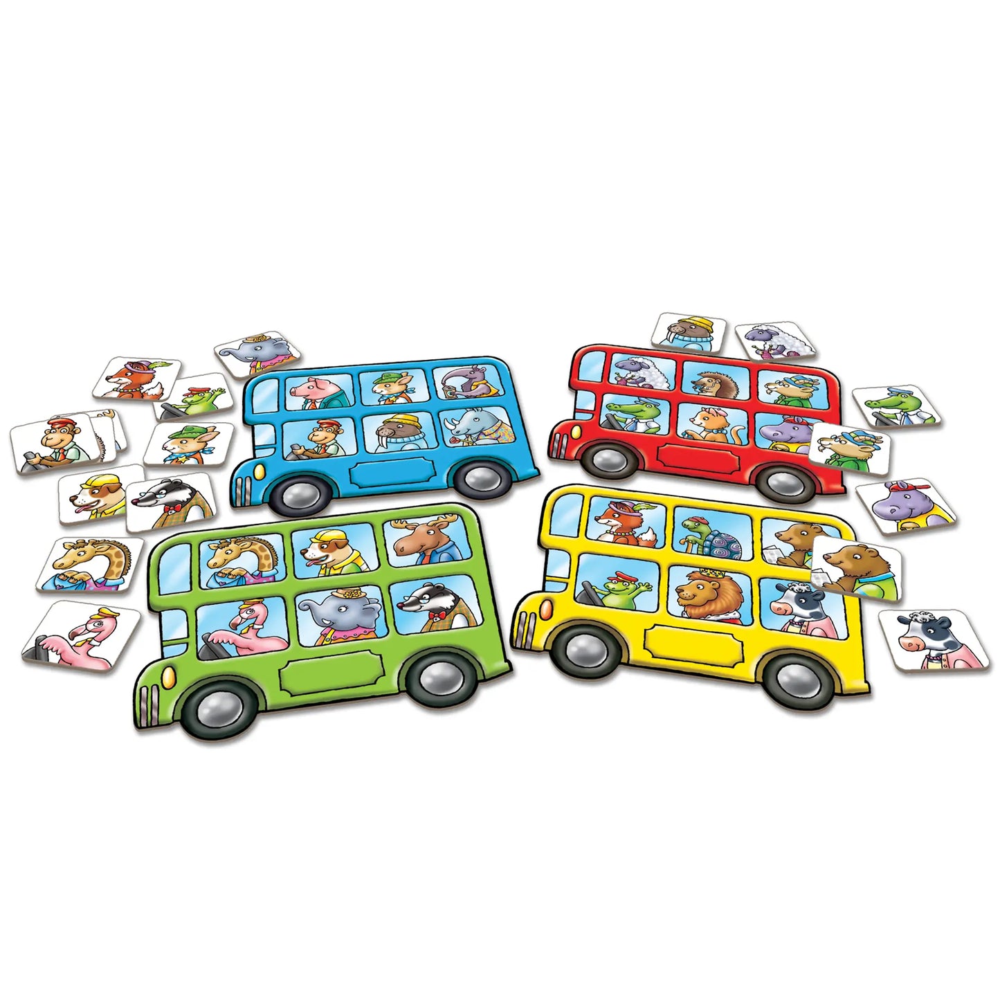 Orchard Toys Little Bus Lotto Mini Game 1