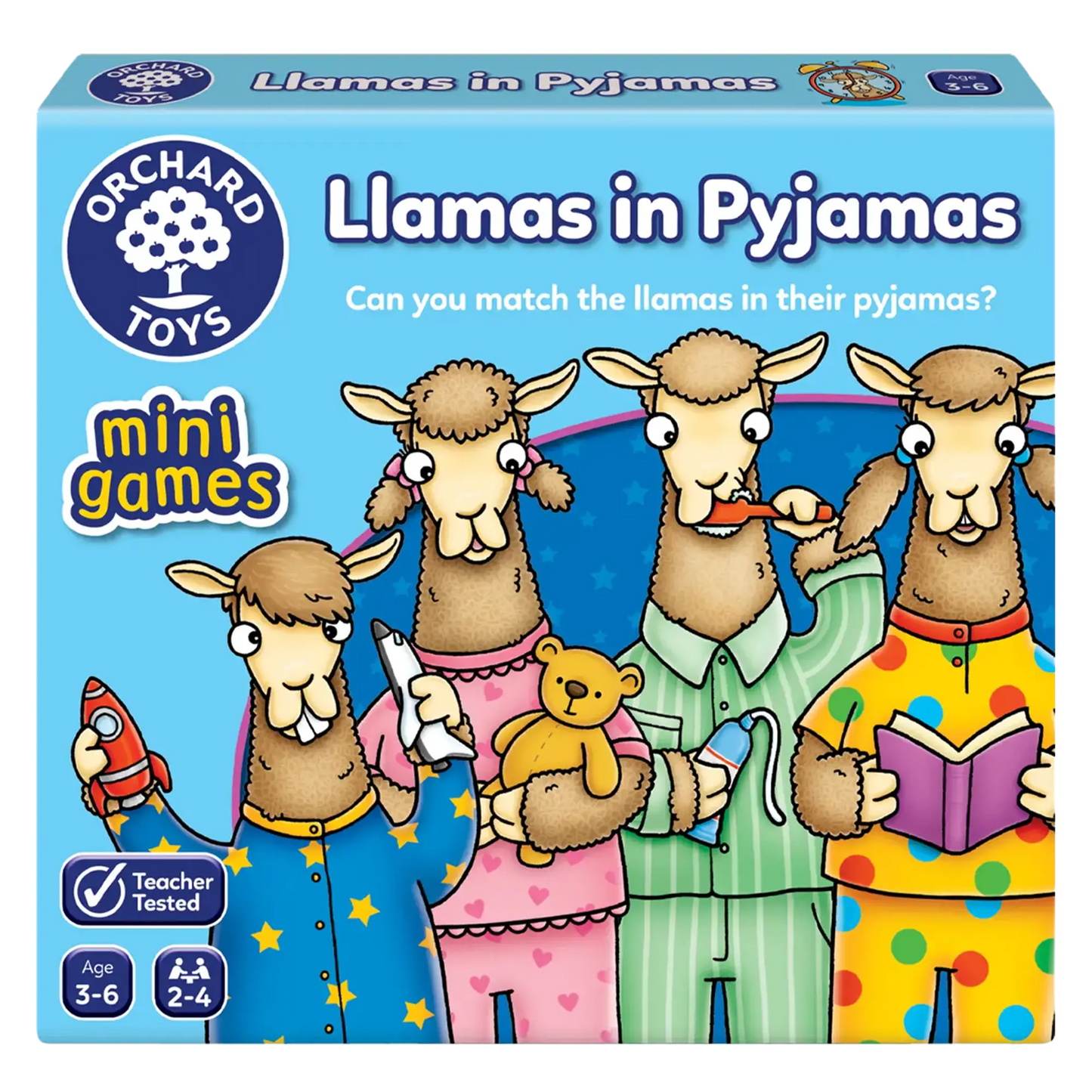 Orchard Toys Llamas in Pyjamas Mini Game 139