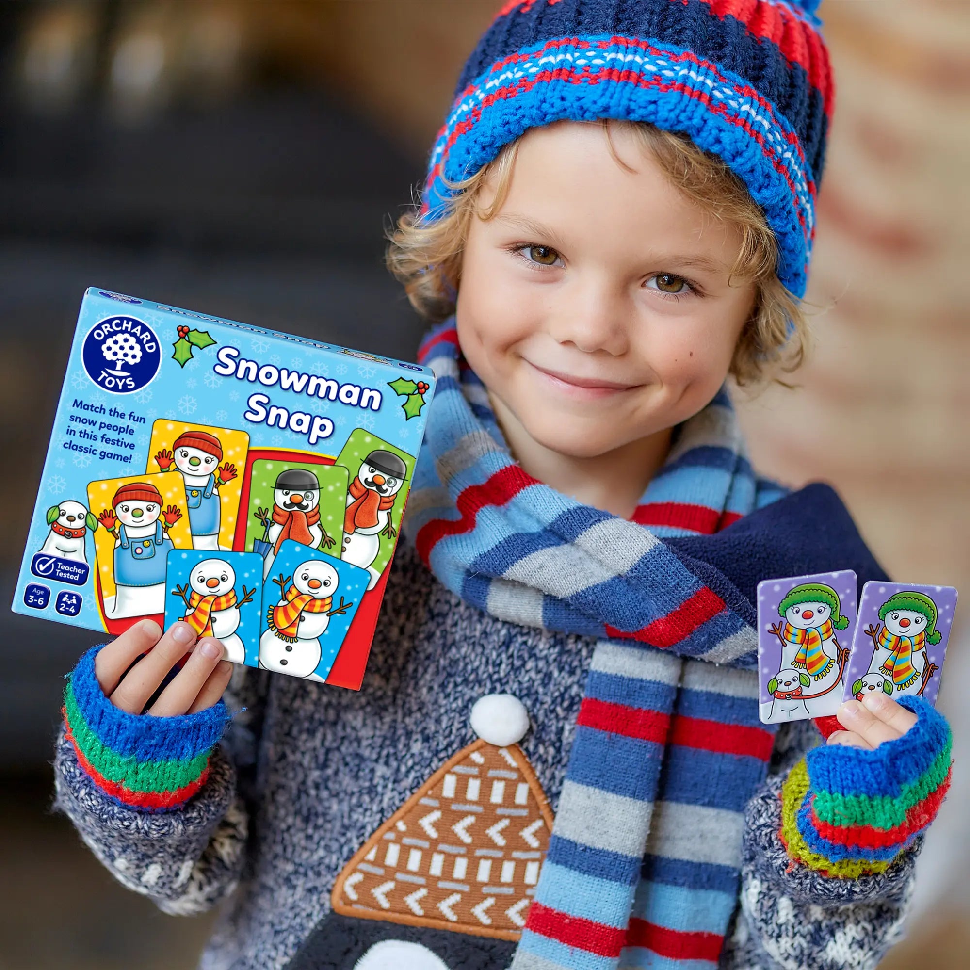 Orchard Toys Snowman Snap 3