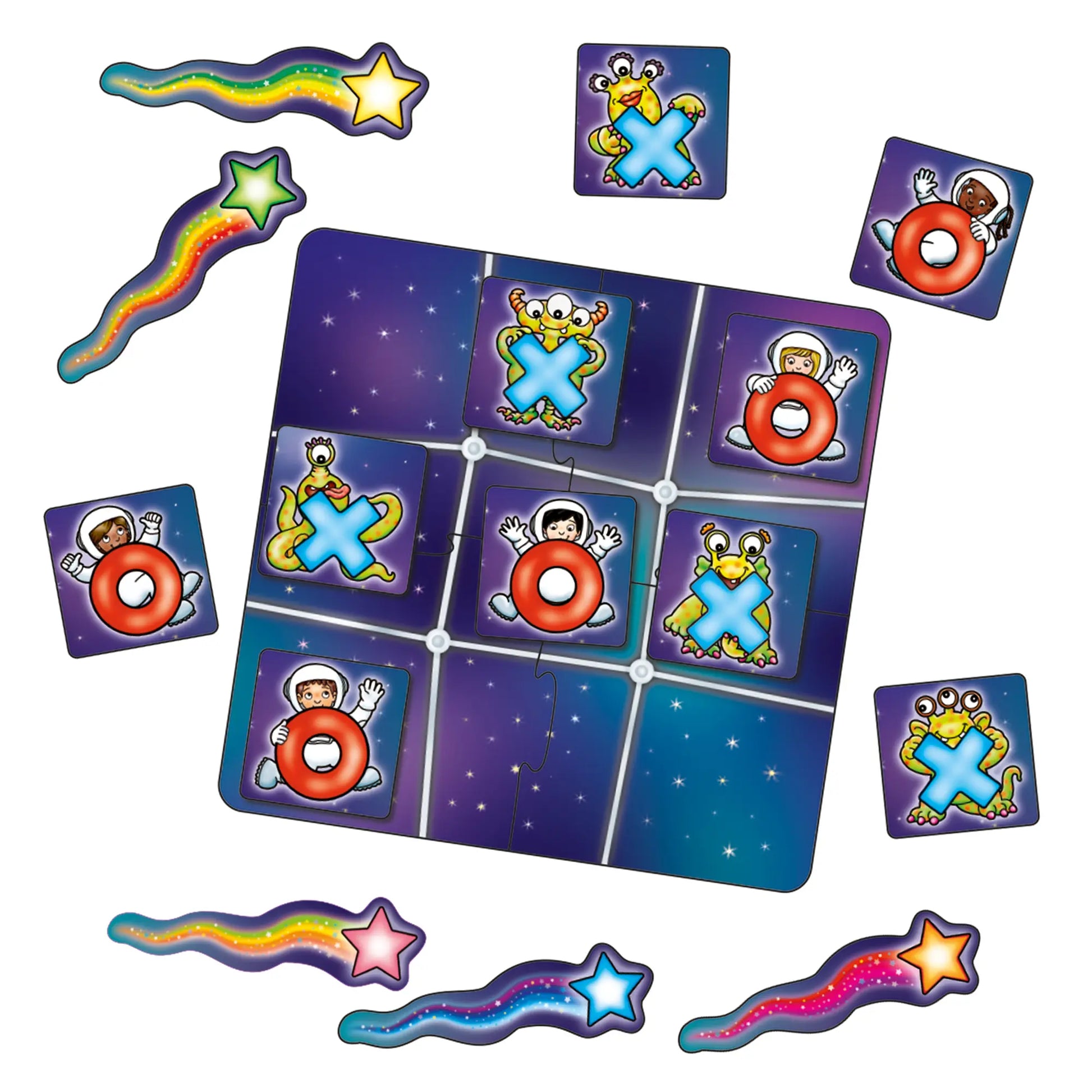 Orchard Toys Astronauts and Crosses Mini Game 1