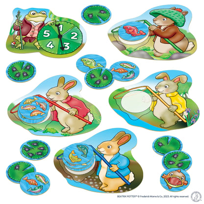 Orchard Toys Peter Rabbit™ Fish and Count Game 2