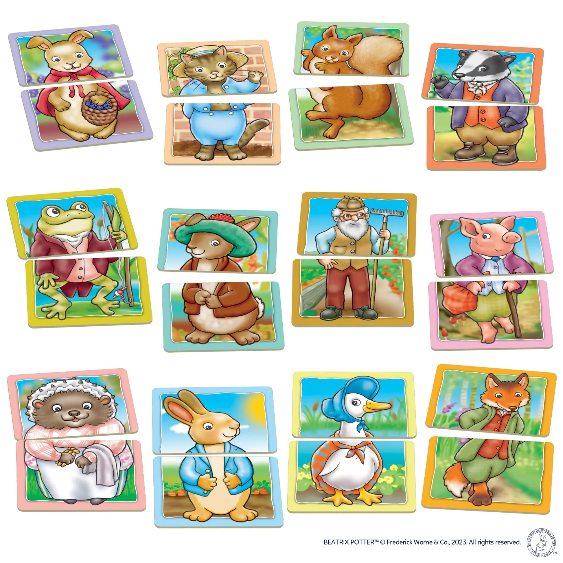 Orchard Toys Peter Rabbit™ Heads and Tails Game 3