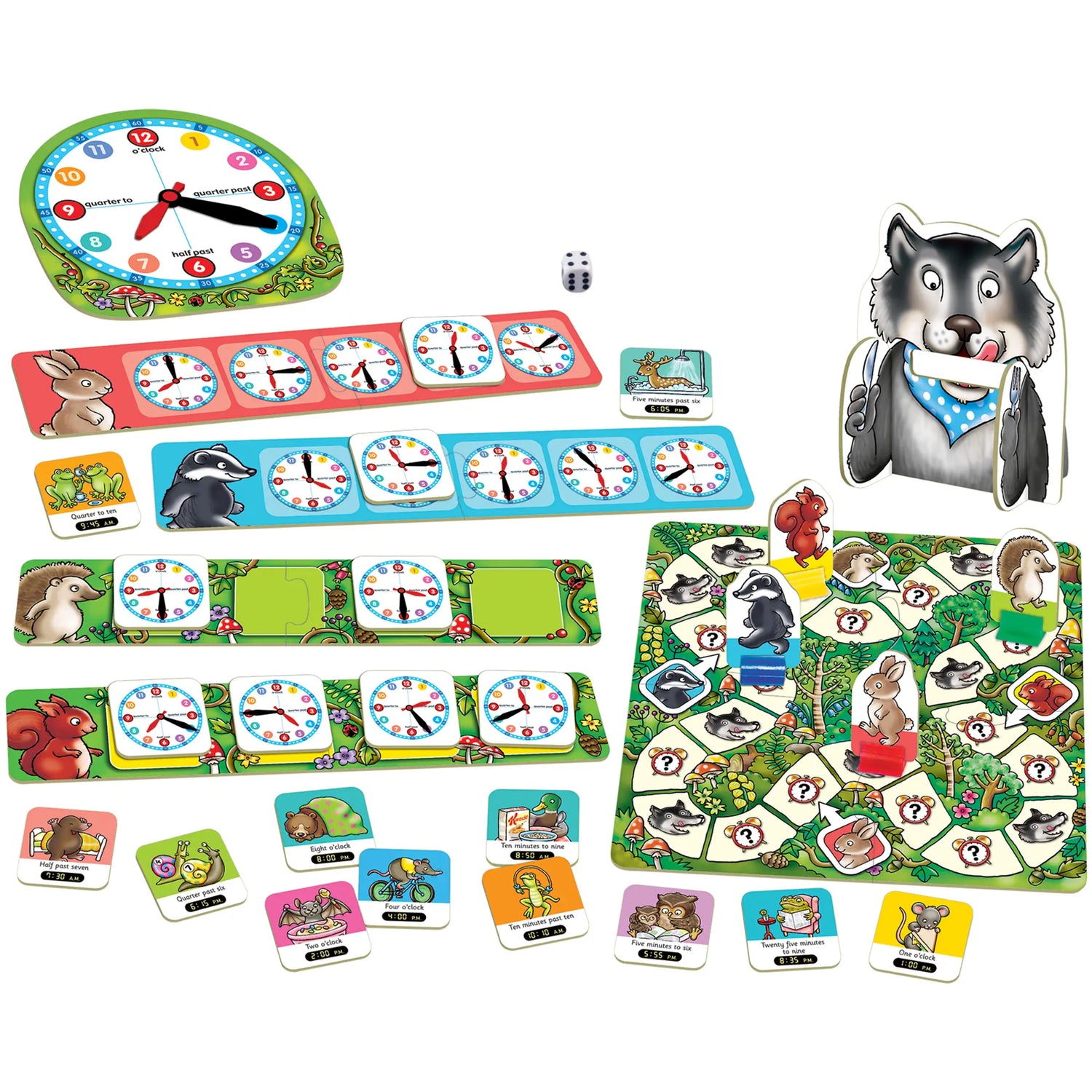 Orchard Toys What's the Time, Mr Wolf Game 3