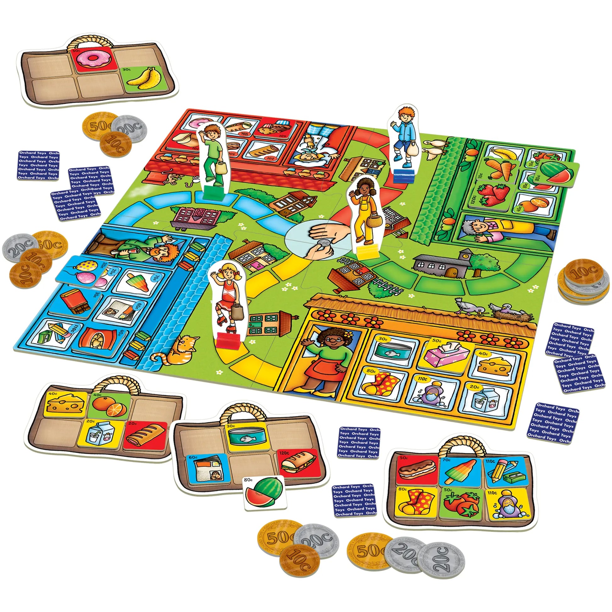 Orchard Toys Pop to the Shops International Board Game 1