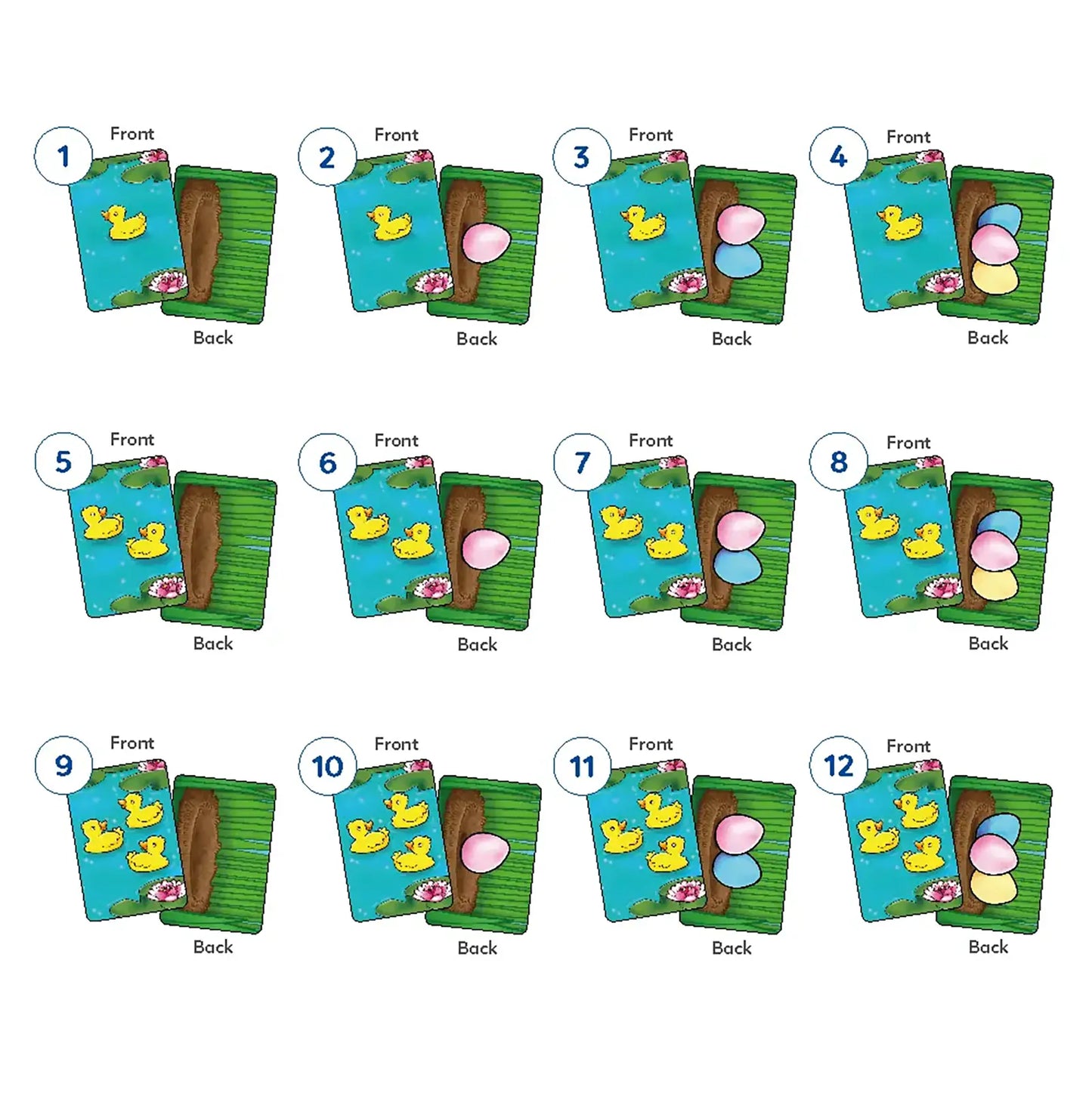 Orchard Toys Five Little Ducks Misplaced Pieces 254