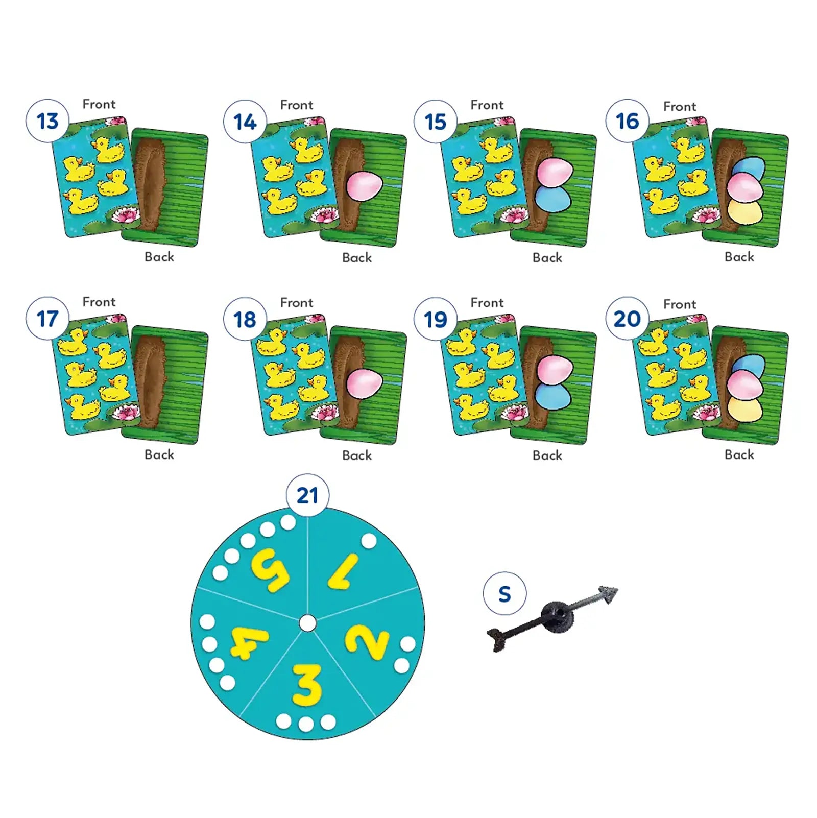 Orchard Toys Five Little Ducks Misplaced Pieces 1