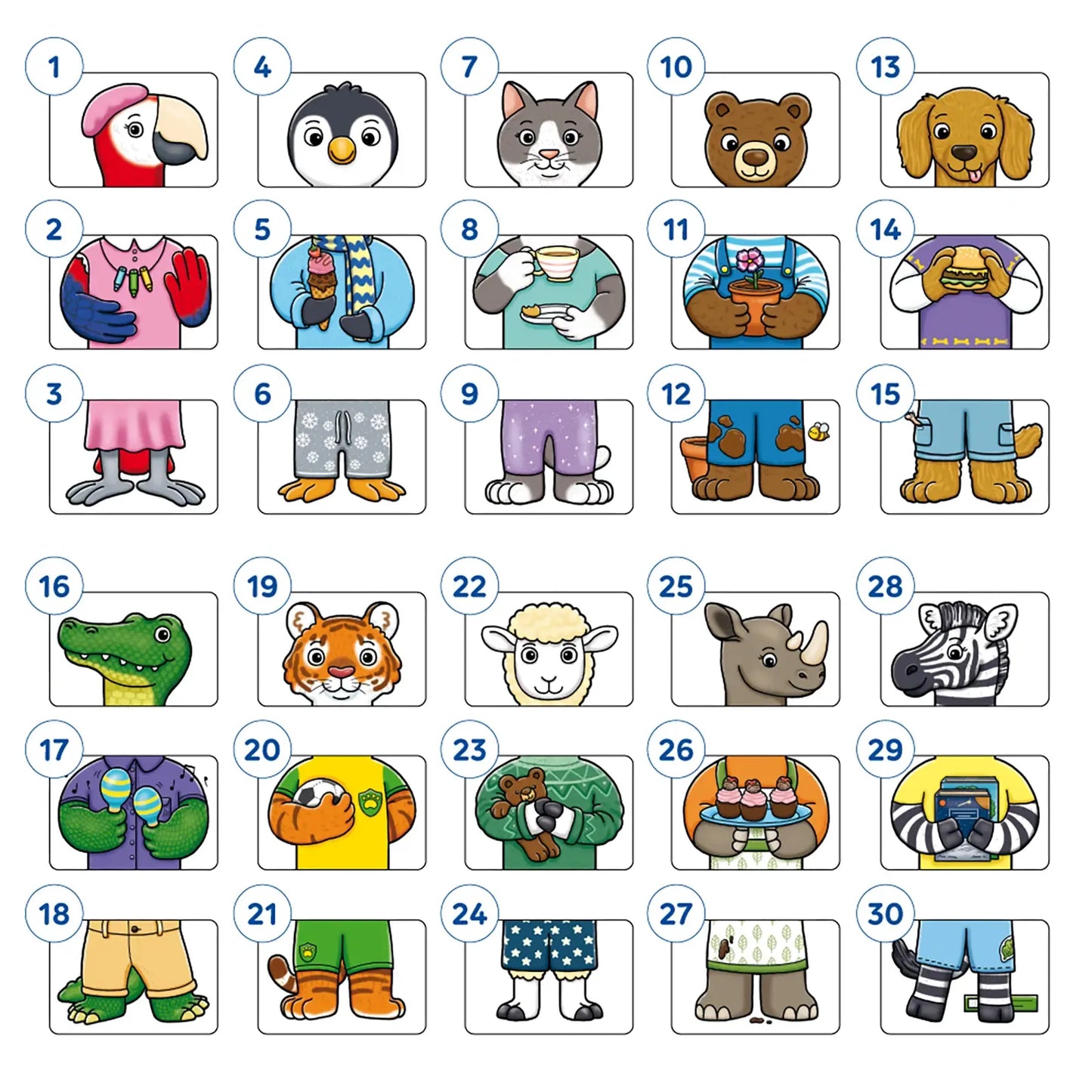 Orchard Toys Animal Misfits Game Misplaced Pieces 287