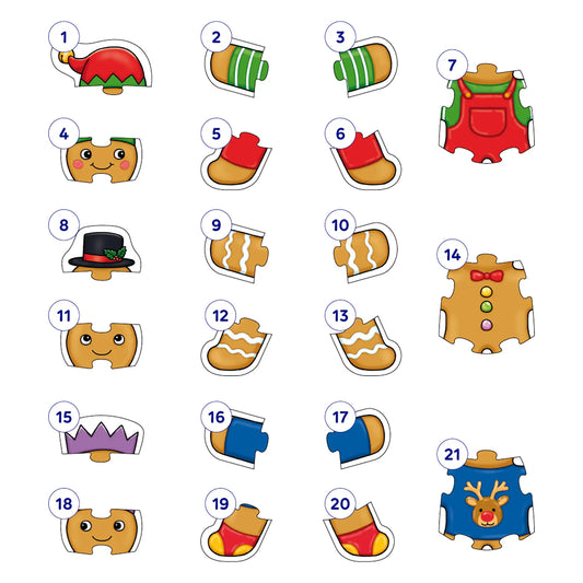 Orchard Toys Build a Gingerbread Misplaced Pieces 285