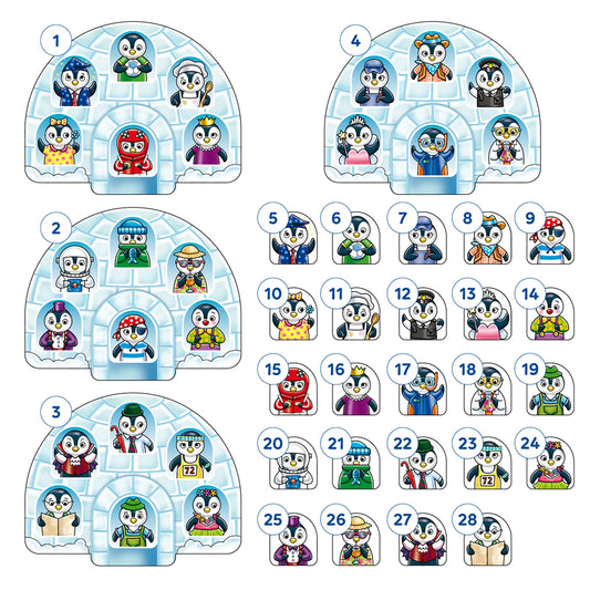 Orchard Toys Little Penguin Lotto Misplaced Pieces 284