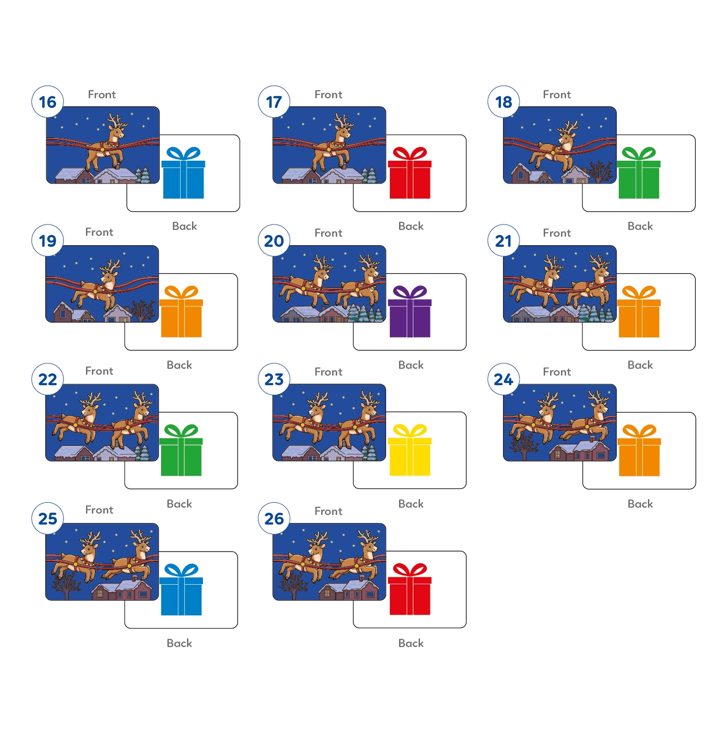 Orchard Toys Santas Sleigh Misplaced Pieces 1