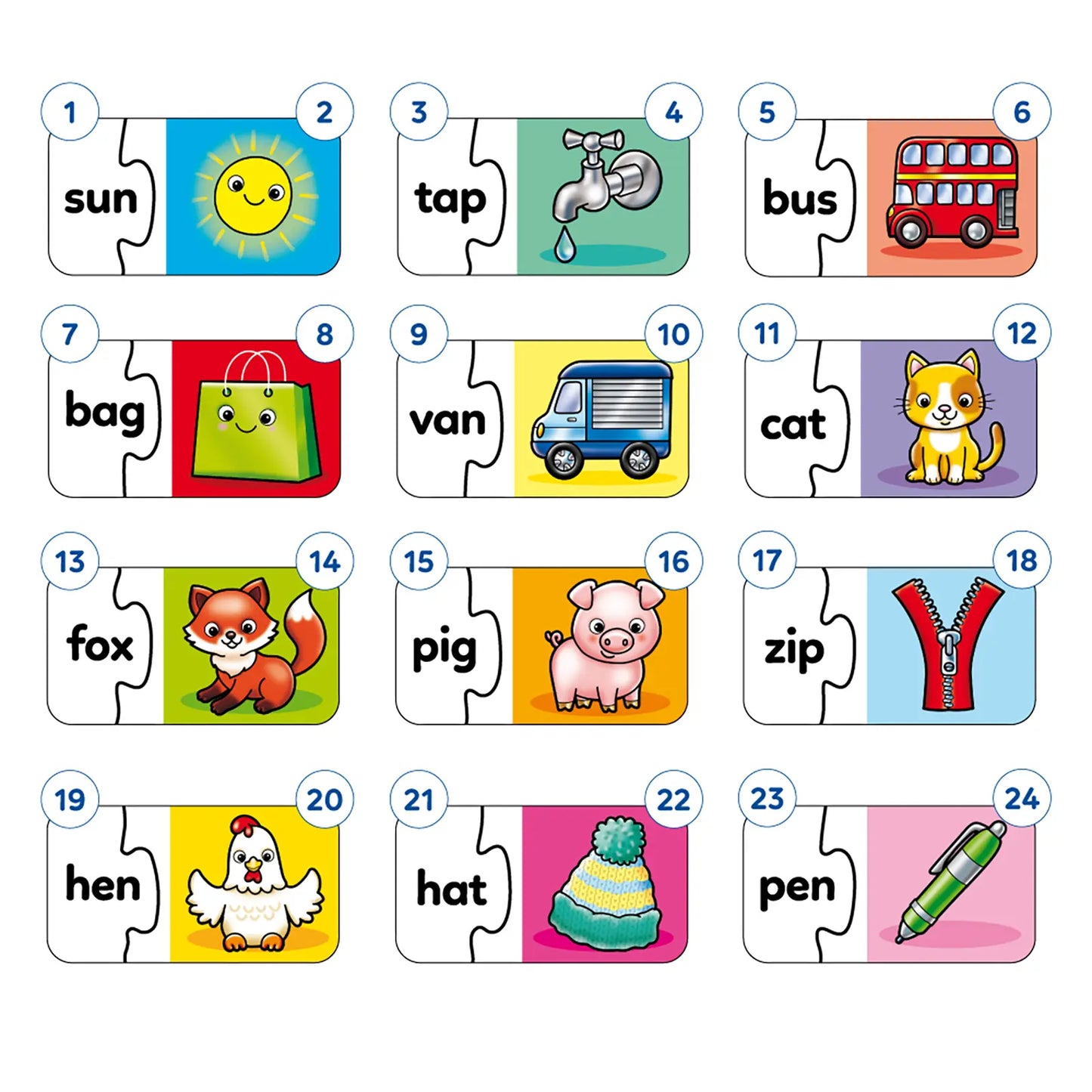 Orchard Toys First Word Puzzles Misplaced Pieces 282