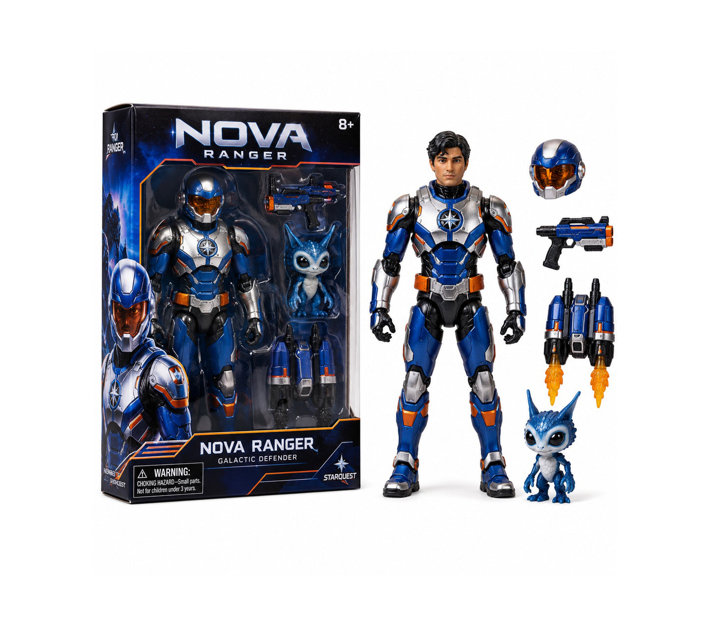 Nova Ranger Galactic Defender Action Figure