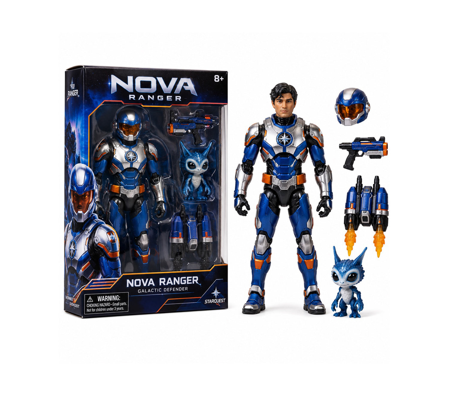 Nova Ranger Galactic Defender Action Figure