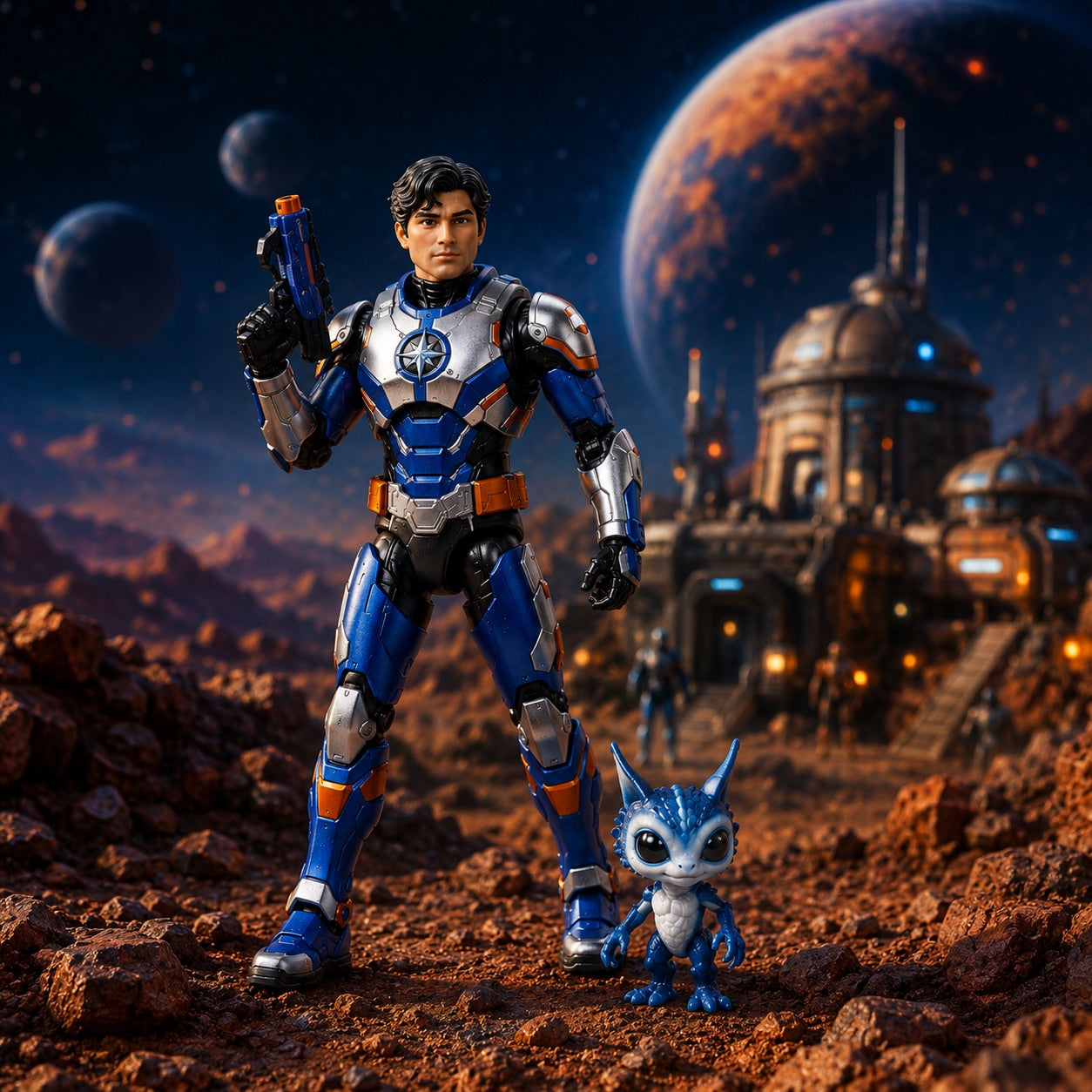 Nova Ranger Galactic Defender Action Figure