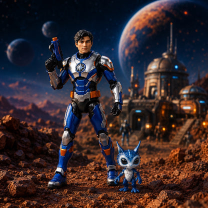 Nova Ranger Galactic Defender Action Figure