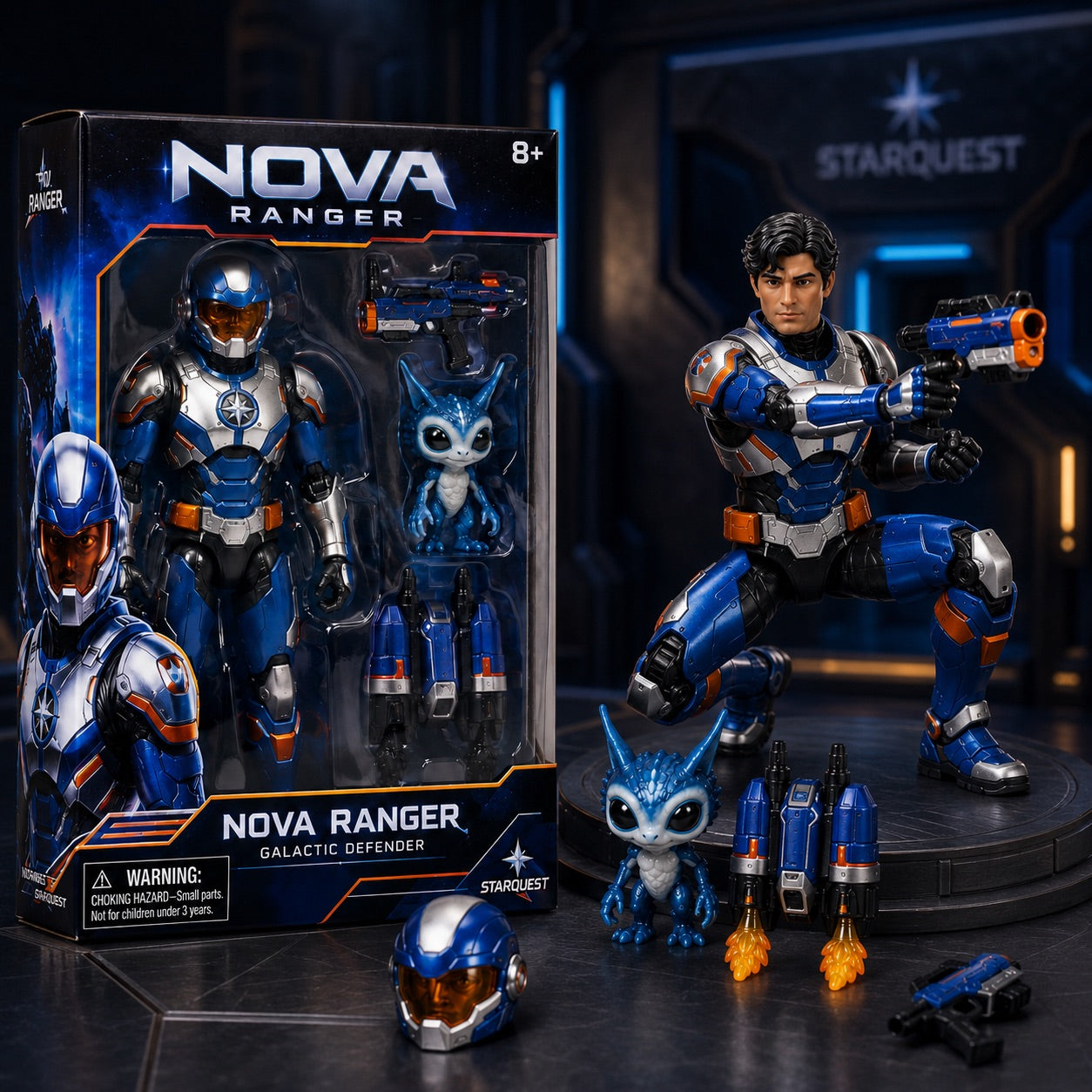 Nova Ranger Galactic Defender Action Figure