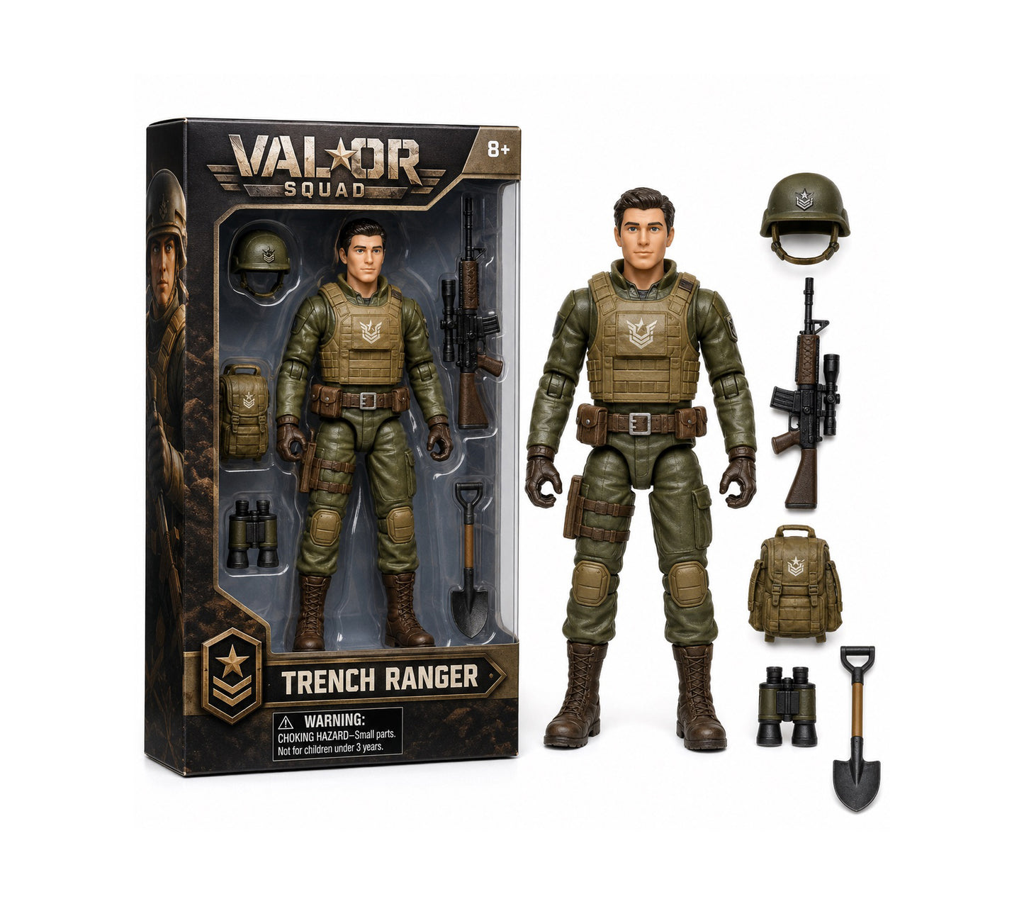 Valor Squad Trench Ranger Action Figure