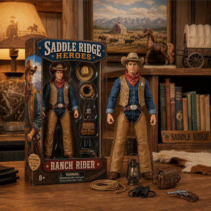 Saddle Ridge Heroes Ranch Rider Action Figure