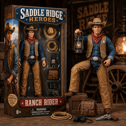Saddle Ridge Heroes Ranch Rider Action Figure