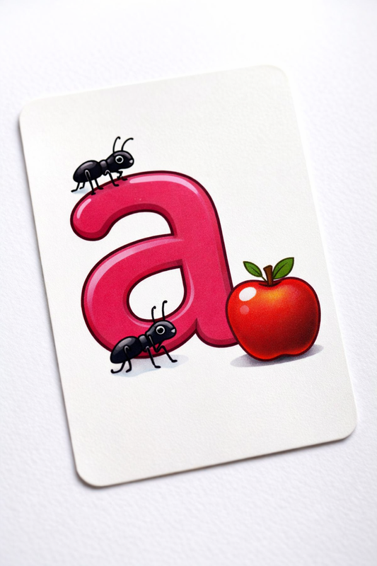 ABC Flashcards Misplaced Pieces — main