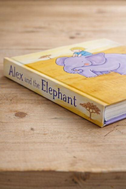 Alex and the Elephant — spine shot