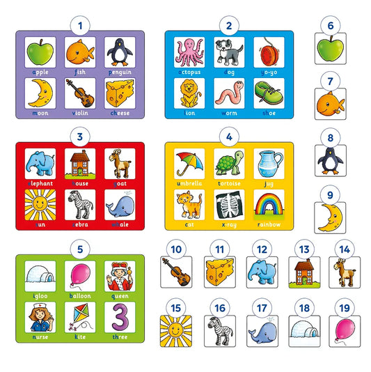 Orchard Toys Alphabet Lotto Game Misplaced Pieces 169