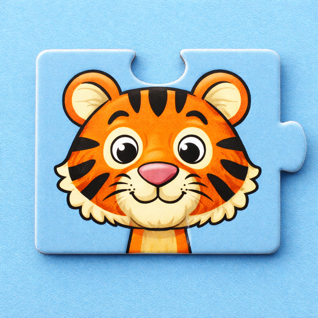 Animal Misfits Game Misplaced Pieces — Detail Shot