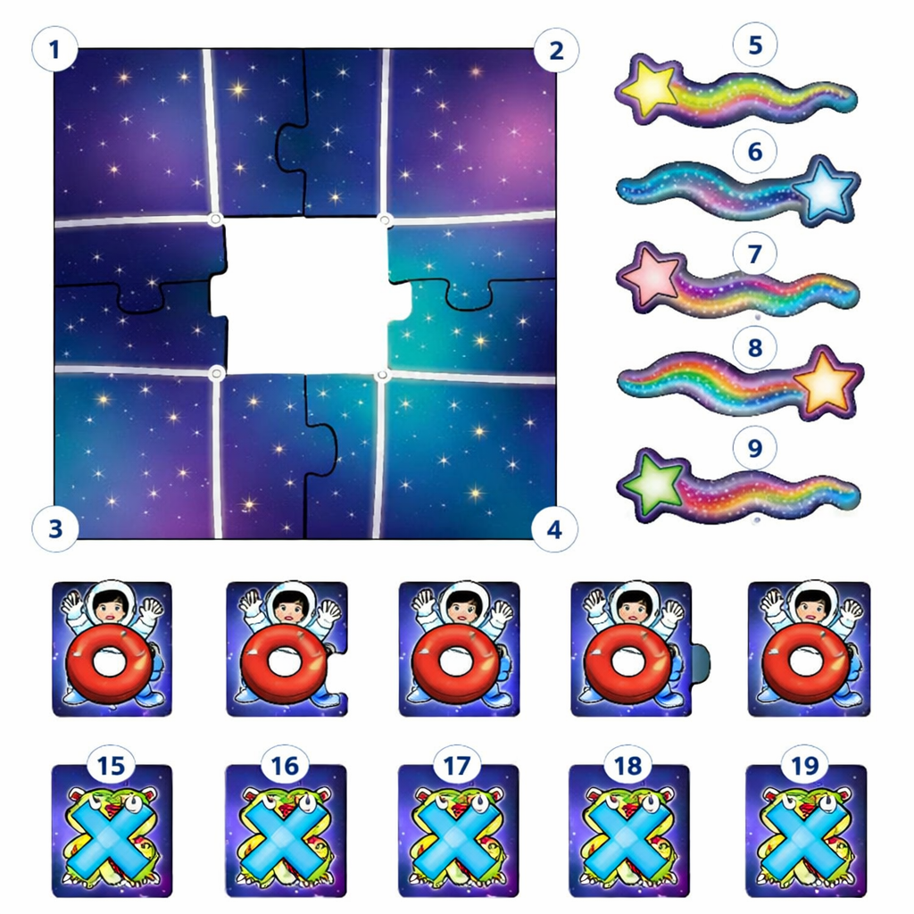Astronauts And Crosses Misplaced Pieces — main