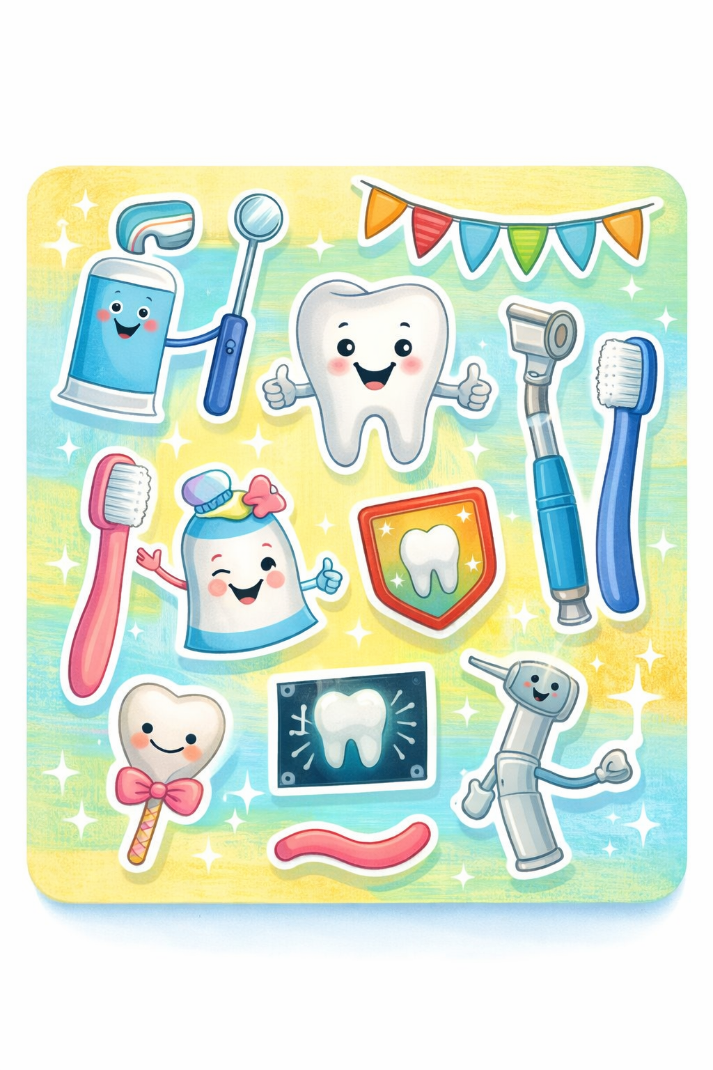 Ben Goes to the Dentist — back cover